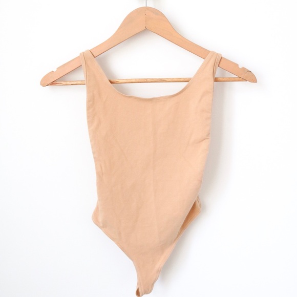 SOLD! American Apparel Cotton Spandex Deep Cut Bodysuit - Picture 4 of 11